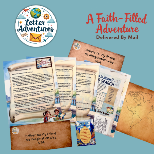 Around the World with Charlie, Hazel & the Bible- Monthly Subscription