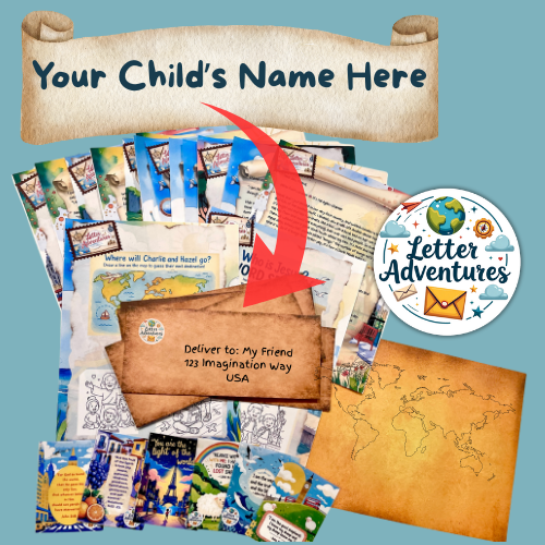Around the World with Charlie, Hazel & the Bible- Monthly Subscription