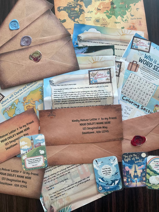 Around the World with Charlie, Hazel & the Bible- Yearly Subscription